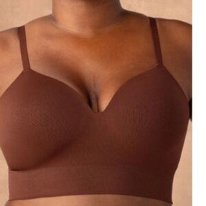 Truekind Supportive Comfort Wireless Shaping Bra 3XL brown/Merlot